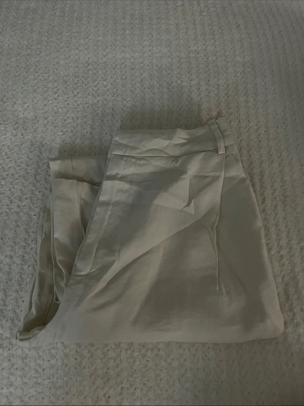 Women’s Lightweight Cream Dress Pants